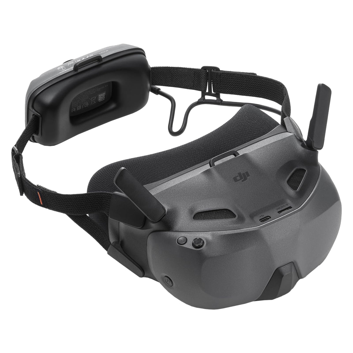 DJI Goggles N3, Gafas FPV con Pantalla 1080p ultraamplia, Experiencia de Vuelo inmersiva, Gafas de dron FPV, Streaming inalámbrico, Gafas de dron, Kit Listo para usarse, cursor en Realidad Aumentada