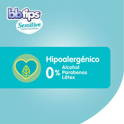 BBtips Sensitive Pañales, Talla Grande/4, 132 Pañales
