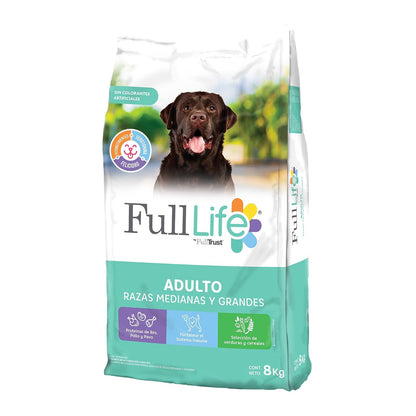 Alimento seco para Perro FullLife Adulto 8KG