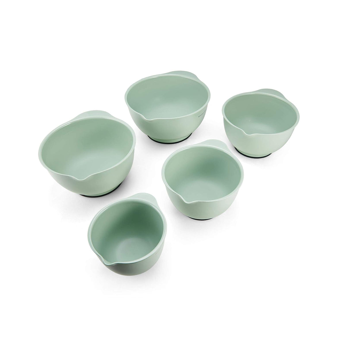 KitchenAid - Cuencos para mezclar, Pistacho, Set de 5, 1