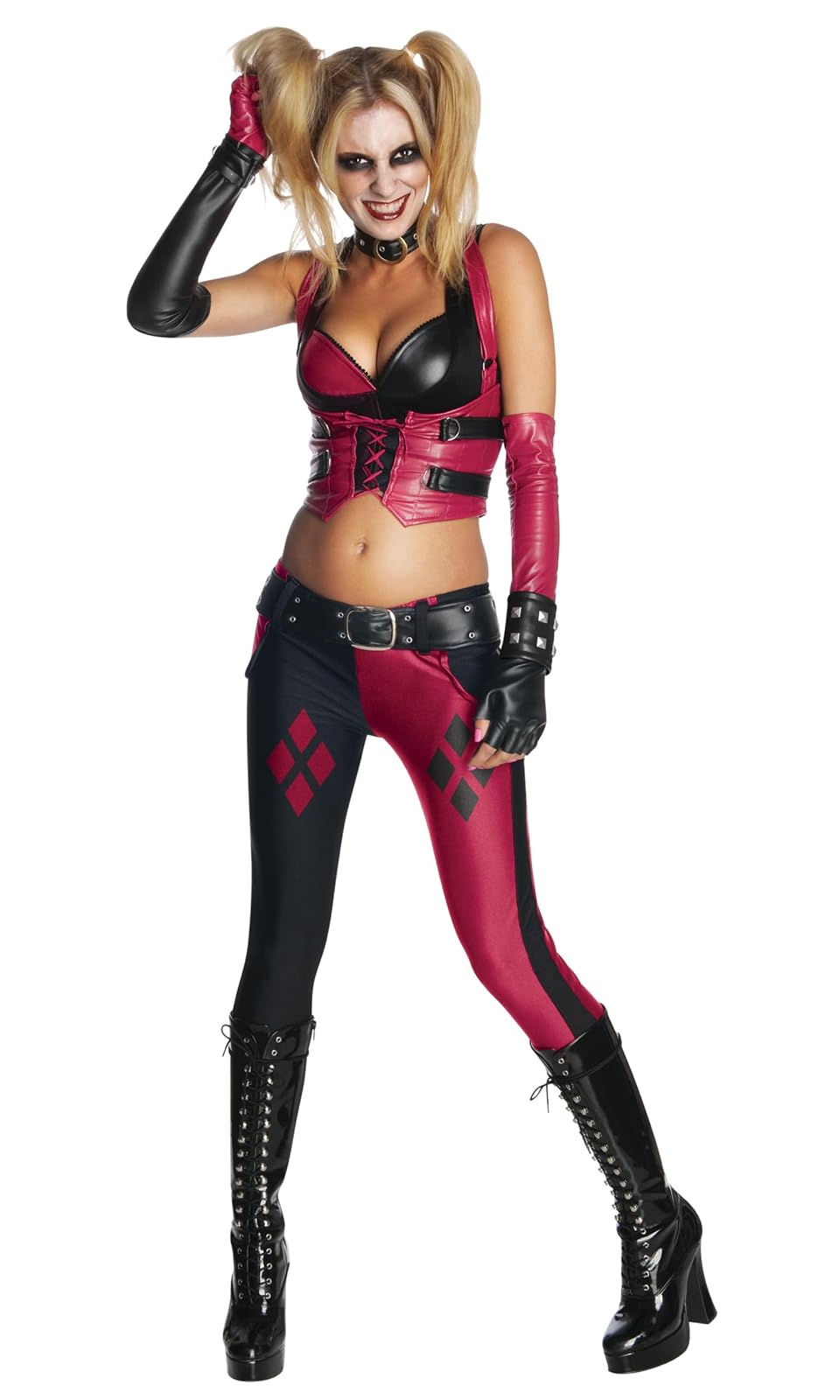 Secret Wishes Batman Arkham City, Secret Wishes Adult Harley Quinn Costume Disfraz Mujer