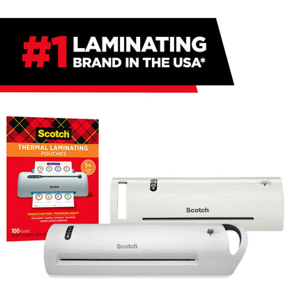 Scotch Thermal Laminating Pouches, 11.45 x 17.48-Inches, 25-Pouches (TP3856-25)