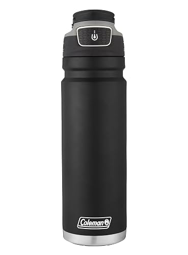 Coleman Autoseal FreeFlow - Botella de Agua aislada de Acero Inoxidable
