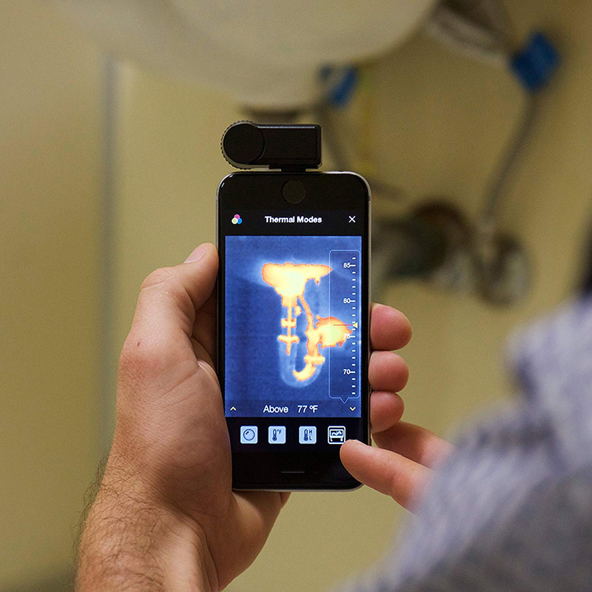 Seek Generador térmico de imágenes para iOS (Apple), negro