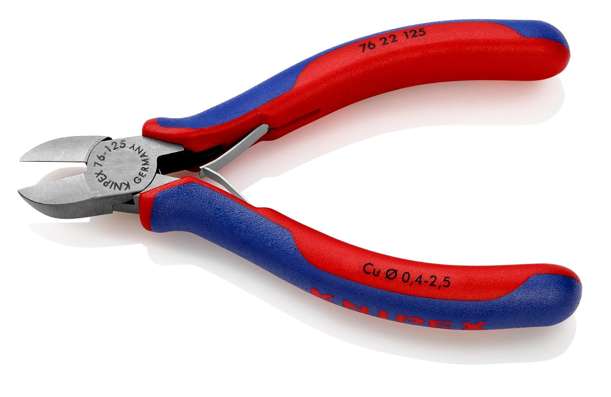 KNIPEX 76 22 125 Comfort Grip Electronics - Cortador diagonal