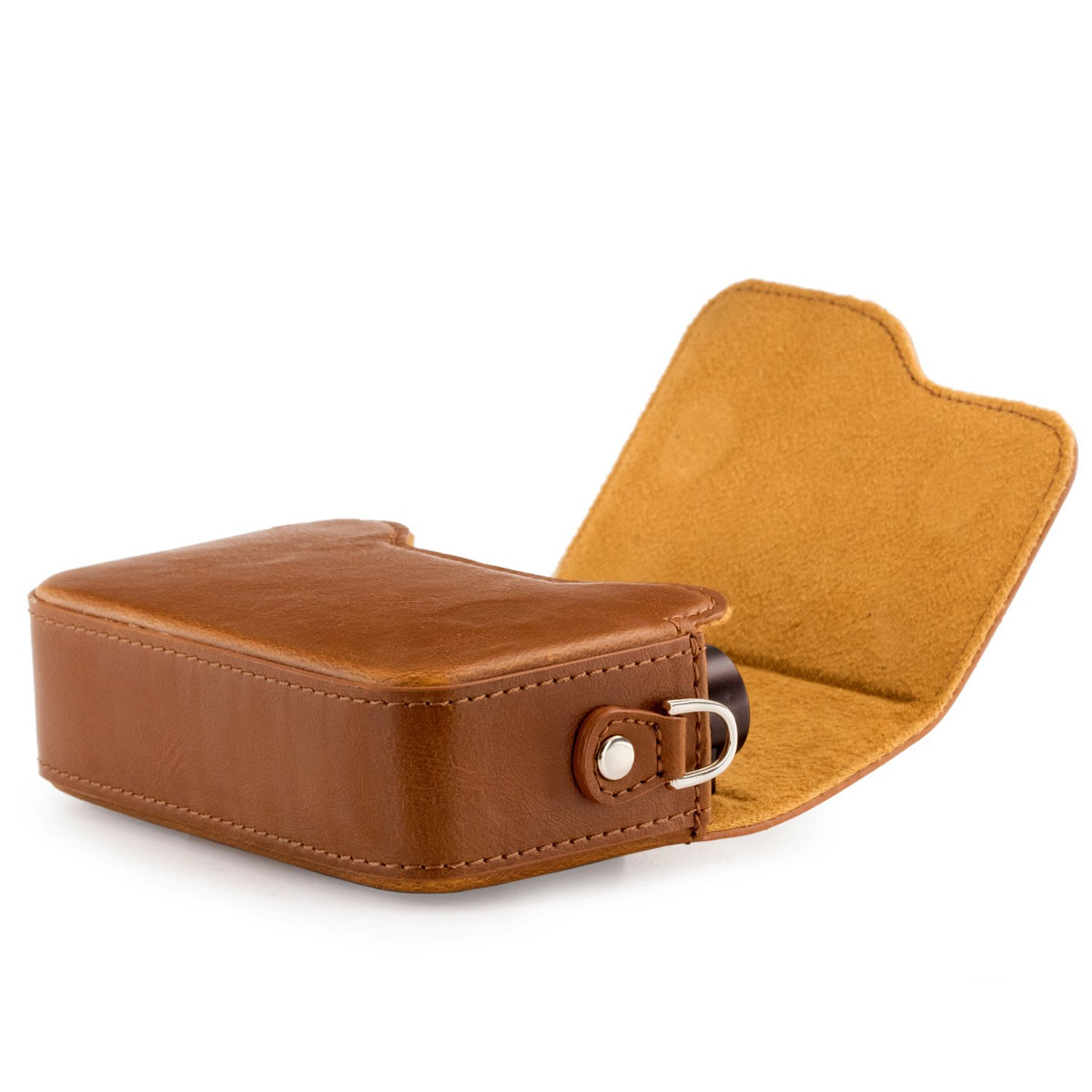 MegaGear Estuche de Cuero, con Correa Compatible con Leica C Typ 112