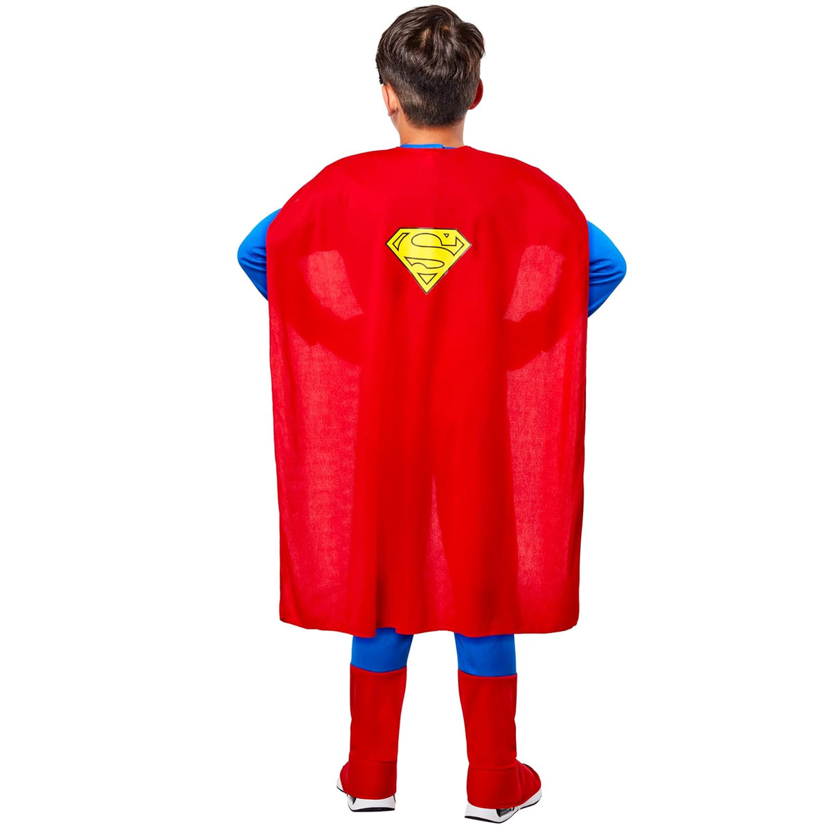 Super DC Heroes Deluxe - Disfraz de Superman en el pecho muscular, niño pequeño