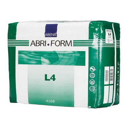 Abena Abri-Form Comfort Brief Diapers L4, Large, 12 Count