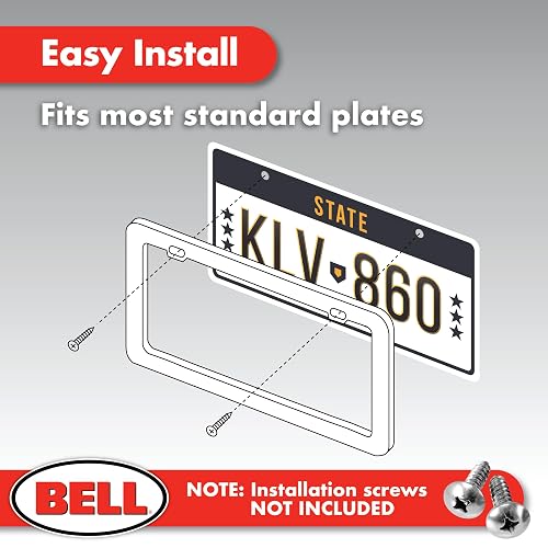 Bell Automotive 22-1-46215-8 Marco para Matrícula de Distribuidor Clásico Chapado en Cromo