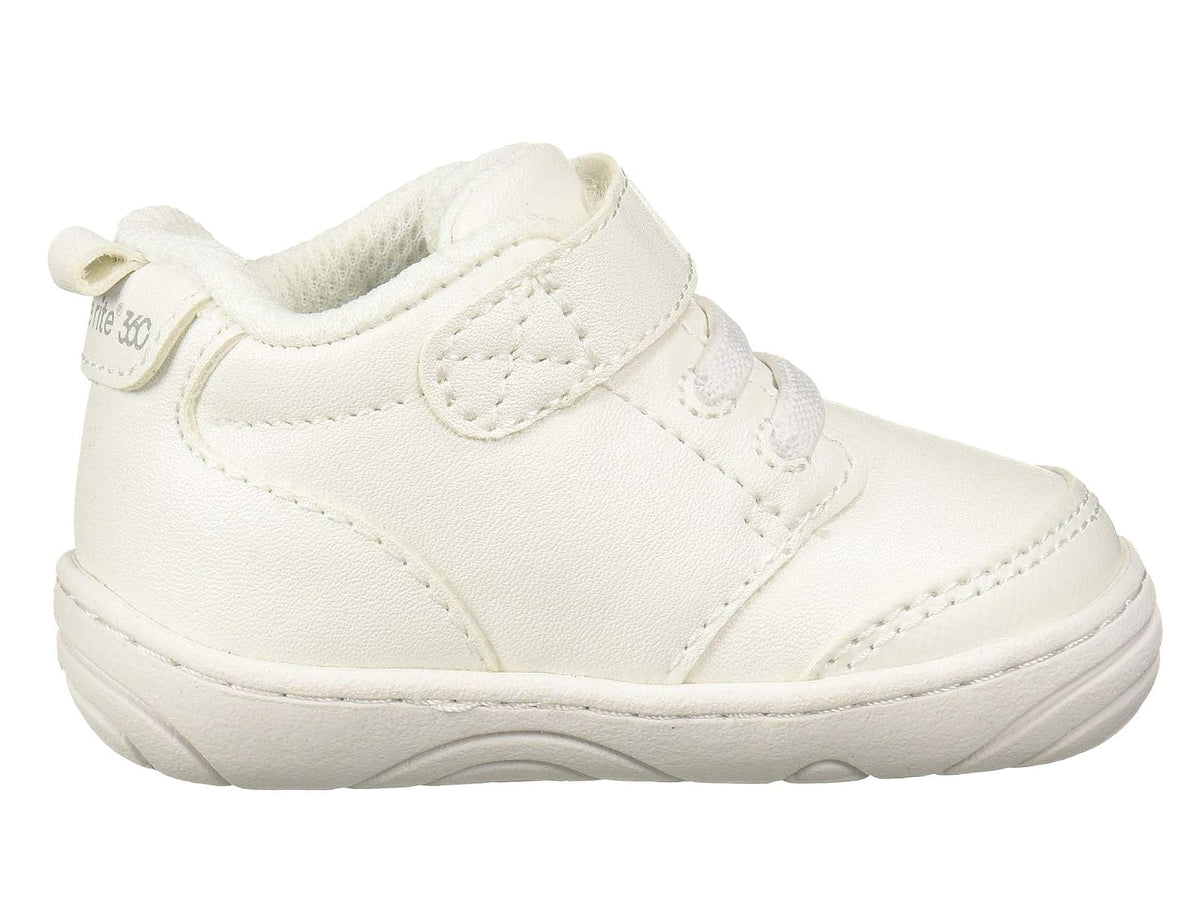 Stride Rite Baby Taye 2.0, Blanco, 6 Wide Toddler | Zapatos casuales