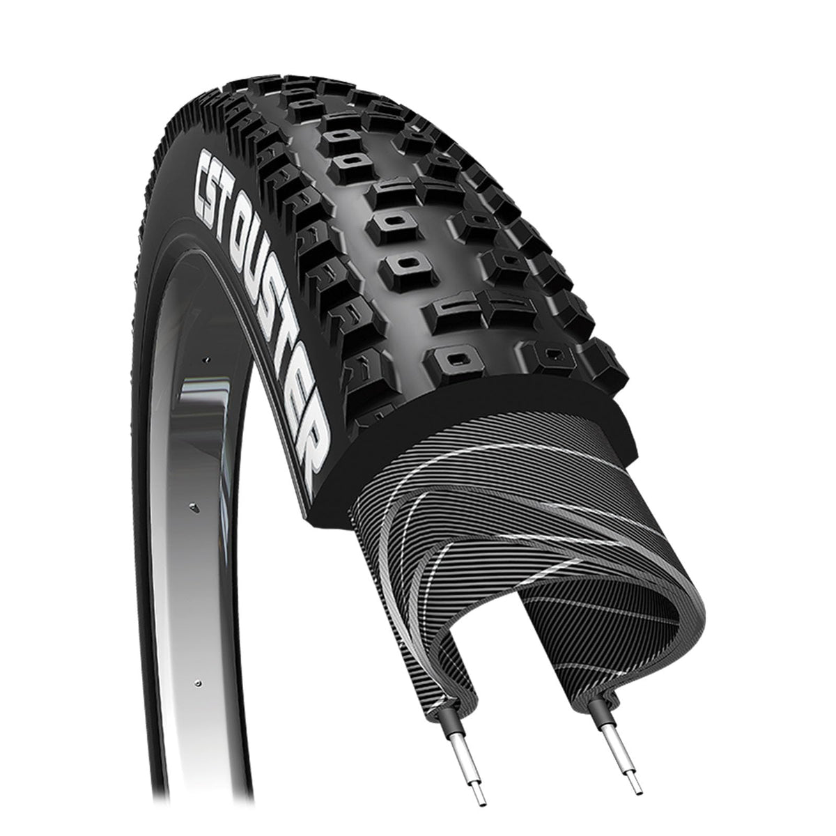 Llanta CST 29X2.40 (60-622) MTB Ouster Negra 60TPI Doblable EPS C1807