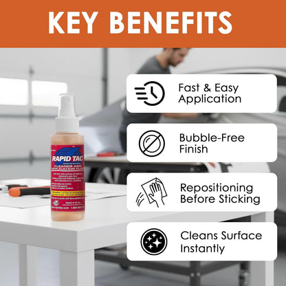 RapidTac Rapid Tac Vinyl Application Solution, 4. Fluid_Ounces