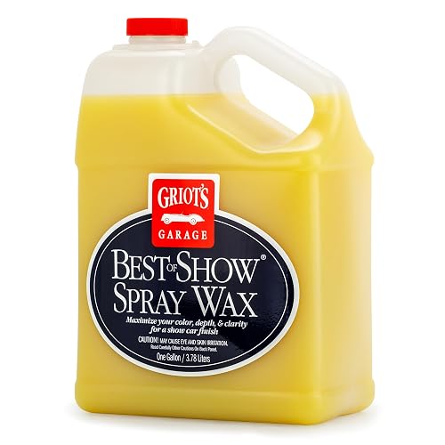 Griot's Garage Best of Show - Cera en Aerosol para Detalles de automóviles, Funciona en películas de protección de Pintura y revestimientos de cerámica, Proporciona una Cobertura Duradera Entre usos