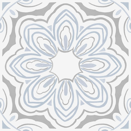 A-Street Prints Morris - Azulejos de vinilo autoadhesivos, 10 piezas de 12 x 12 pulgadas, resistentes al agua, color gris