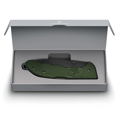 Victorinox Navaja Evoke Alox, 4 Usos, Verde Olivo