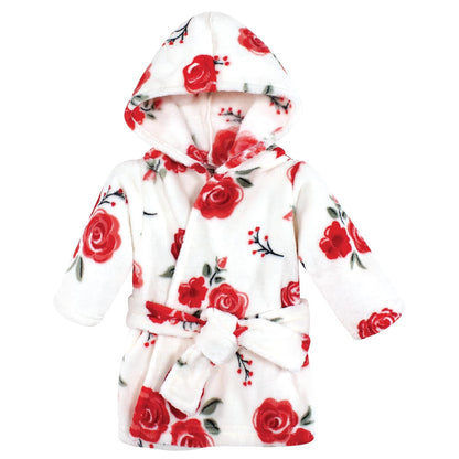 Hudson Baby Albornoz Infantil con Capucha de Animal - Rojo rosa
