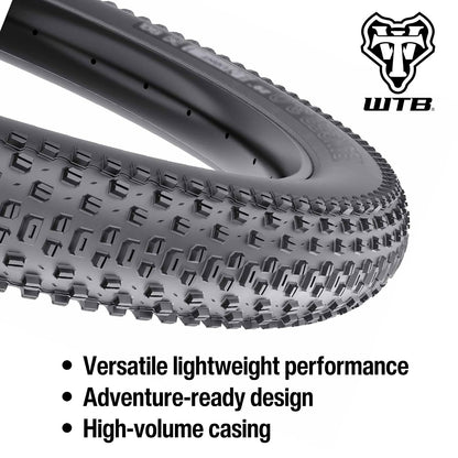 WTB Ranger Mountain Bike Tire, Tubeless Ready Folding Bead, Lightweight Fast Rolling, Available with Black or Tan Sidewalls, Dual DNA SG2 Puncture Protection, Great for Trail & Bikepacking