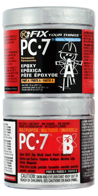 PC-Products PC-11 Pasta Adhesiva Epóxica de Dos Partes, Grado Marino - 1 - 2 lb in Two Cans