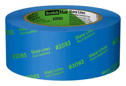 Scotch - Cinta para pintor de superficies, 3 rollos, 1.88" Width, Azul