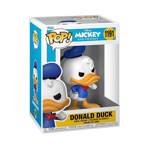 Funko Pop! Disney: Mickey and Friends - Donald Duck | Mercancía Oficial de Cartoon/Animation - Figura de Vinilo Coleccionable para Decoración - Regalo de Cumpleaños para Fans