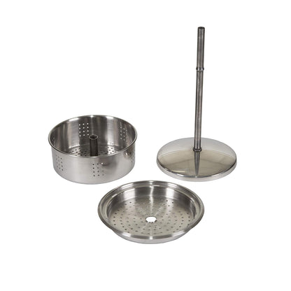 StanSport - Cafetera percolater de acero inoxidable para 9 tazas