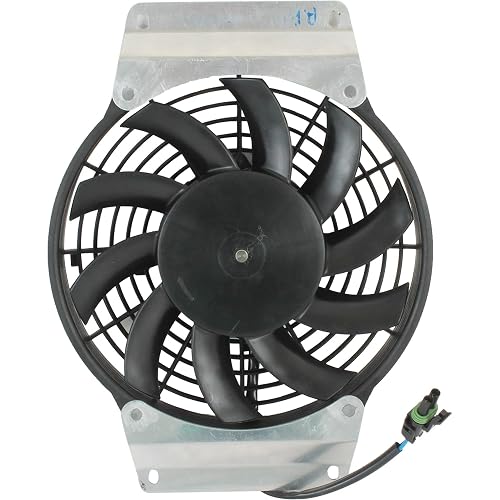 DB Electrical 434-22008 Nuevo ventilador de radiador conjunto para Can-Am 400 500 650 800R 500Xt 650 800 Outlander, 500 800 800R Renegade 2009 2010 2011 09 10 11 70-1111 017 7 09-200-229 709-200-313 709-200-332
