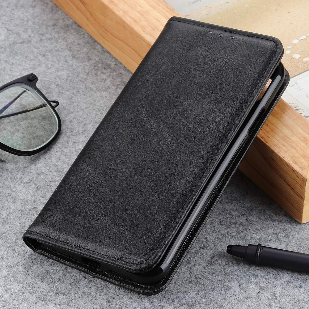 ORIbox Funda Tipo Cartera Compatible con iPhone XS MAX, Funda de Piel sintética de Alta Calidad con Soporte para Tarjetas, a Prueba de Golpes