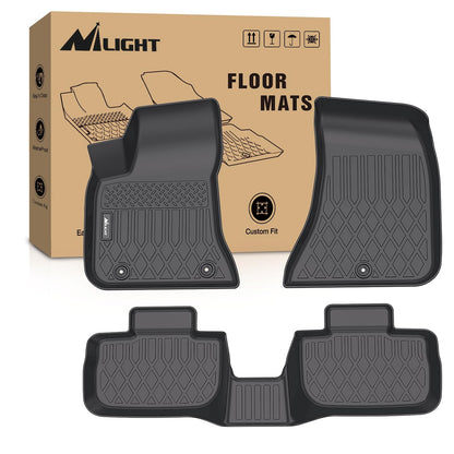 Nilight Alfombrillas de Piso de TPE para Dodge Charger RWD 2011-2023/Chrysler 300 RWD 2011 2012 2013 2014 2015 2016 2017 2018 2019 2020 2021 2022 2023, Forro de Piso Resistente a Todo Clima de Ajuste