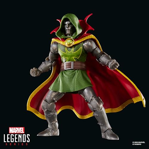 Marvel Legends Figura Emperador Doom | 6 pulgadas (15 cm), accesorios incluidos, coleccionable, articulaciones