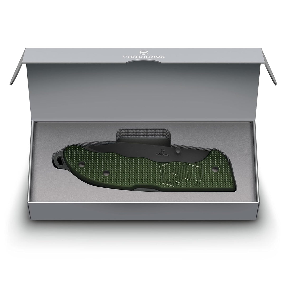Victorinox Navaja Evoke Alox, 4 Usos, Verde Olivo