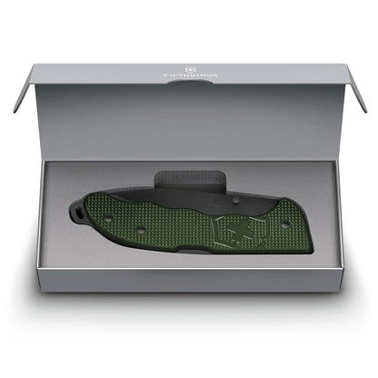 Victorinox Navaja Evoke Alox, 4 Usos, Verde Olivo