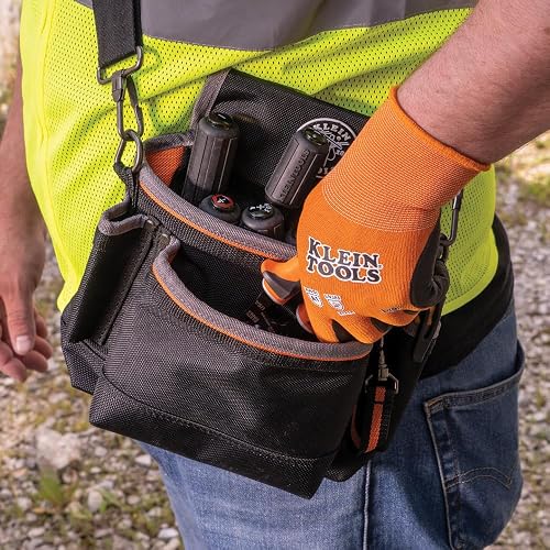KLEIN TOOLS 60581 | Guantes De Trabajo | Talla G | Agarre Superior | Guantes de trabajo talla G con agarre firme y flexible, ideales para usar herramientas en superficies secas y húmedas.