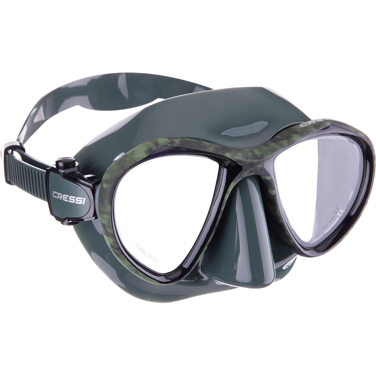 Máscara de bajo Volumen para fotógrafo de Buceo sin Adultos, con Falda de Silicona, Metis por Cressi: Calidad Desde 1946