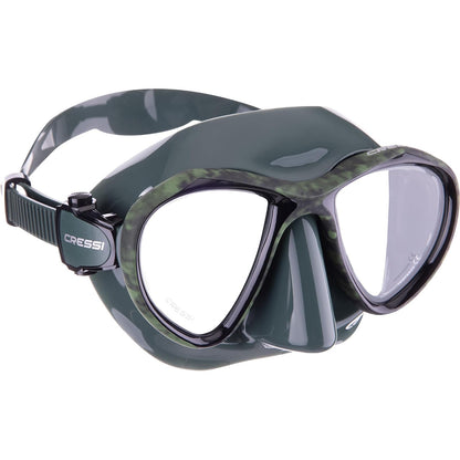 Máscara de bajo Volumen para fotógrafo de Buceo sin Adultos, con Falda de Silicona, Metis por Cressi: Calidad Desde 1946