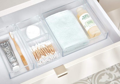 InterDesign Clarity cosméticos Make Up Organizador, 1 Compartimento, Mediano, 1 uds. por Paquete