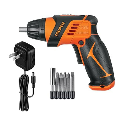 Truper DESI-36X, Destornillador inalámbrico 2 posiciones, 3.6 V