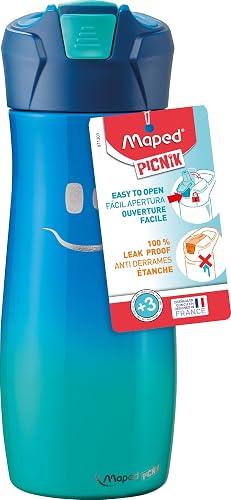 Maped Picnik Concept 580ml, Botella Unisex Child, Azul (Blue), 580 Ml 871303