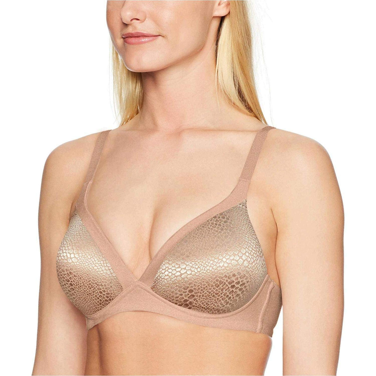 Warner'S Blissful Benefits W4013 - Brasier de Playera con elevación inalámbrica Sujetador para Camiseta para Mujer