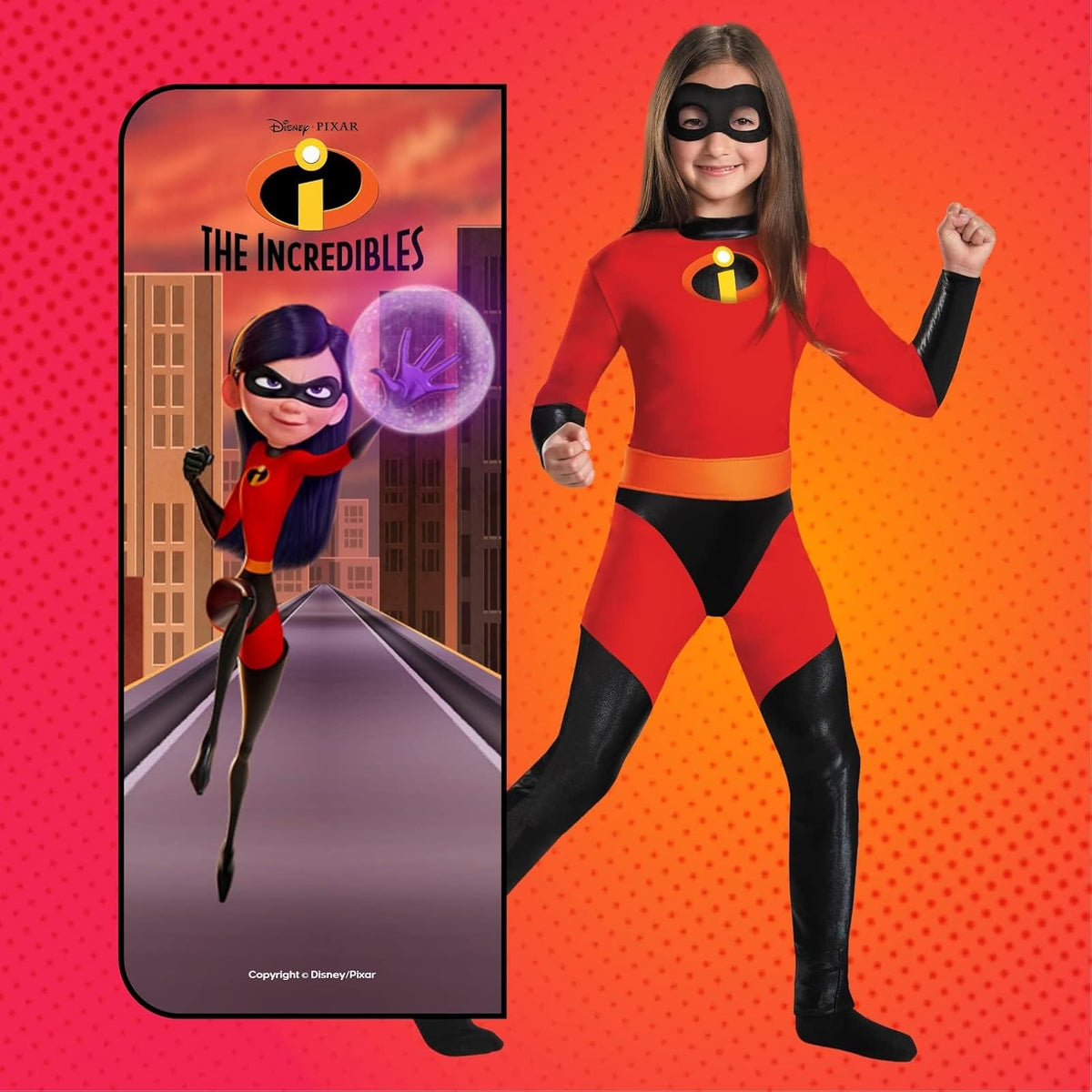 Disguise - Los Increíbles 2 Violet Classic Child Sm 4-6x