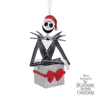 Hallmark - Pesadilla antes de Navidad de Tim Burton de Disney Jack Skellington - Adorno de Navidad, 0003HCM1239