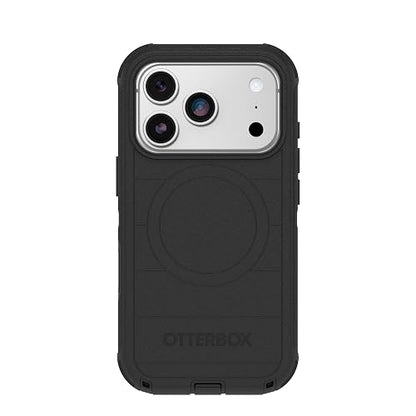 OtterBox - Funda para iPhone 17 Pro Defender Pro Series, Color Negro, Resistente, Resistente y Duradera, a presión en MagSafe
