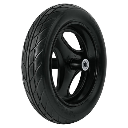 Truper RN-X, Llanta imponchable, 16" con rin, eje y baleros para carretilla