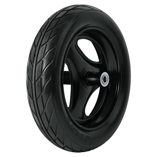 Truper RN-X, Llanta imponchable, 16" con rin, eje y baleros para carretilla