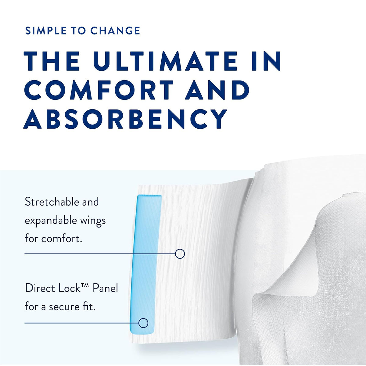 Prevail Breezers 360 Incontinence Briefs, Ultimate Absorbency, Size Two, 72 Count
