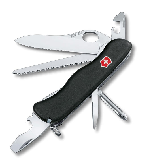 Victorinox Navaja Military, Negra, 12 Usos