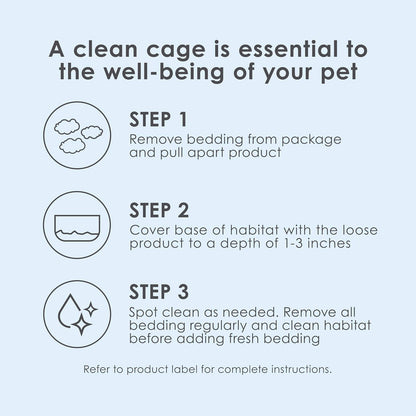 Kaytee Clean & Cozy White Small Animal Bedding SIOC 2/50 Liters