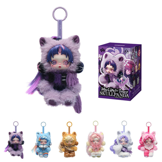 Pop Mart: Labubu Skullpanda x My Little Pony Doll Pendant