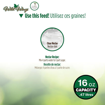 Nature's Way Brid Products WWGHF1 - Comedero para colibríes