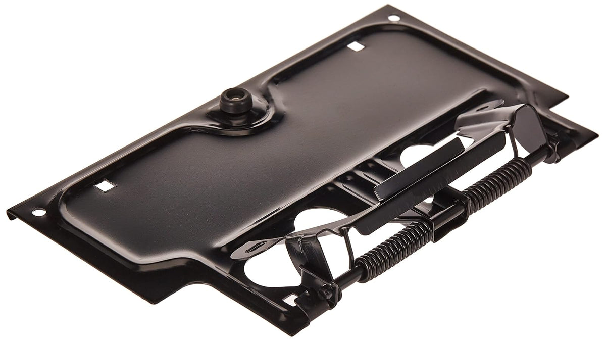 Omix-Ada Soporte de Matrícula, Negro, Compatible con Jeep Wrangler YJ 1978-1995, Modelo 11233.01