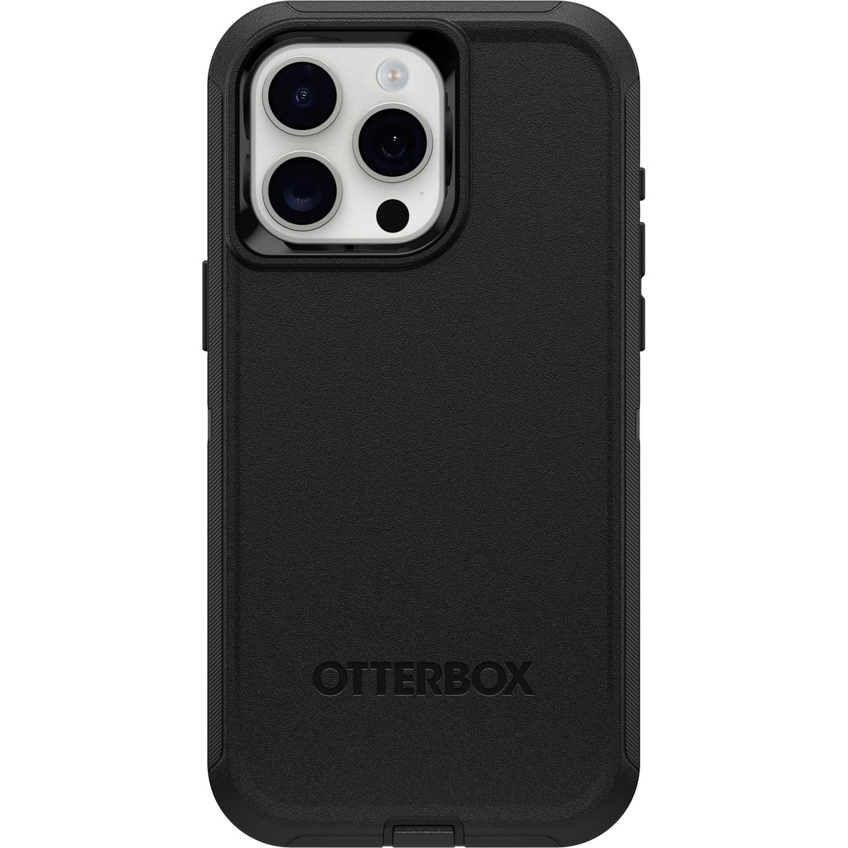OtterBox Funda Defender Series para iPhone 15 Pro Max, Resistente a Caídas - Negro